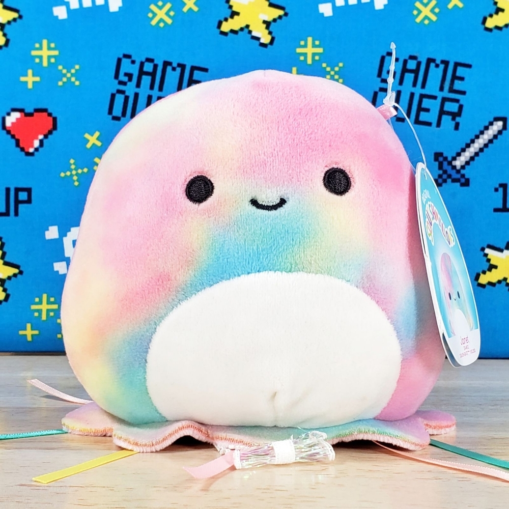 Squishmallow Janet the Jellyfish 5" UltraSoft Stuffed Sealife Squad Plush NWT